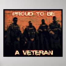 Orgulhoso ser um poster do veterano