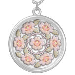 Ornamento chinês floral bonito bijuteria
