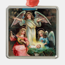 Ornamento da natividade do vintage