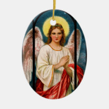 Ornamento do anjo do natal vintage