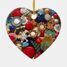 Ornamento dos homens de pão-de-espécie do Natal