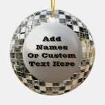 Ornamento feito sob encomenda de Mirrorball do dis