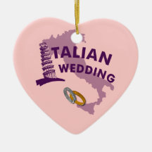 Ornamento italiano do casamento