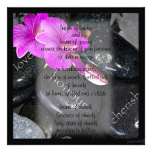 orquídeas & convite das rochas dos termas
