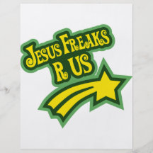 Os anormais de Jesus são nós Panfletos Personalizados