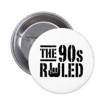 Os anos 90 ordenados botons