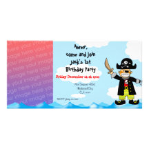 øs convites de festas do menino do aniversário do  cartões com foto personalizados