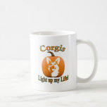 Os Corgis iluminam acima minha Vida-Gimli Caneca