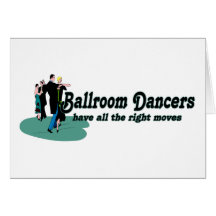 Os dançarinos do salão de baile têm todos os movim cartões