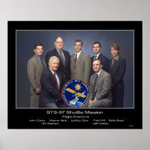 Os diretores de vôo para o STS-9 Posteres