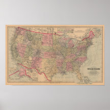 Os Estados Unidos cinzas, Frank A., reprodução 188 Impressão