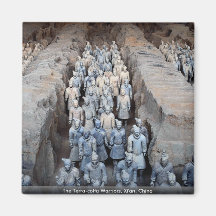 Os guerreiros do Terra-cotta, Xi'an, China Imas