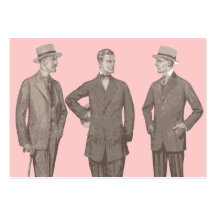 Os homens modelo cartões de visita