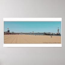 os Países Baixos - cais Scheveningen Pôsteres