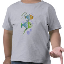 Os peixes dizem a "gota " tshirt