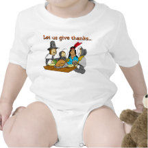 Os peregrinos dão obrigados tshirts