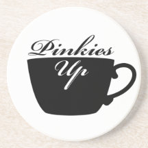 Os Pinkies levantam a porta copos do Teacup