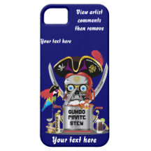 Os piratas Iphone IPod TODO encaixotam TODO O desi Capa iPhone 5
