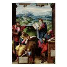 Os quatro evangelistas cartão
