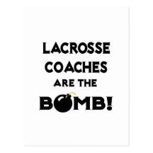 Os treinadores do Lacrosse são a bomba! Cartão Postal
