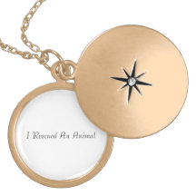 Ouro do Locket Pingentes