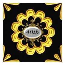 Ouro dos convites de festas de aniversários do our