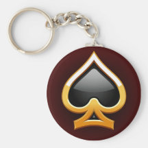 OURO E PÁ PRETA CHAVEIRO