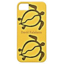 Ouro havaiano Honu da tartaruga de mar iPhone 5 Capas