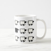 Ovelhas negras caneca