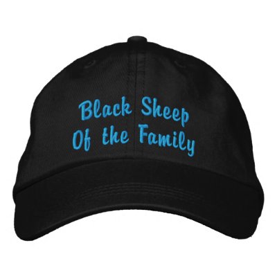 Ovelhas negras da família bone bordado Ovelhas negras da família bone bordado
