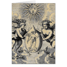 Ovo de Mercurius Cartão