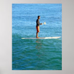 Paddleboarding Pôsteres