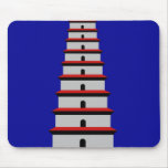Pagode selvagem do ganso mouse pads