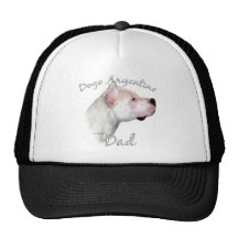 Pai 2 de Dogo Argentino Bonés