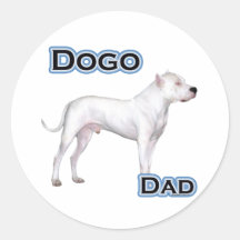 Pai 4 de Dogo - etiqueta Adesivos
