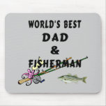 Pai da pesca dos mundos o melhor mouse pads