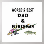 Pai da pesca dos mundos o melhor impressão