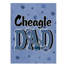 PAI de Cheagle Cartao Postal