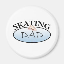 Pai de patinagem imã