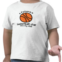 Pai do basquetebol t-shirts