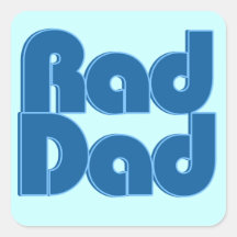 Pai do Rad Adesivo Quadrado
