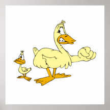 Pai & pato de Diddy Pôsteres