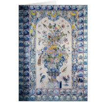 Painel do azulejo de Delft do banheiro Cartoes