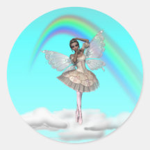 País das fadas da bailarina do KRW Adesivo