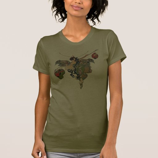 País das fadas de Nouveau da arte - t-shirt das se