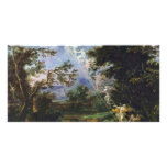 "Paisagem alemão com o sonho de Jacob", " Cartão Com Fotos
