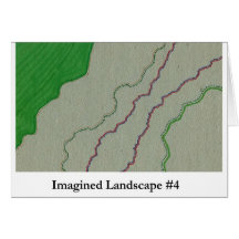 Paisagem imaginada #4 cartao