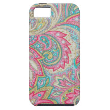 Paisley cor-de-rosa capas iPhone 5
