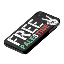 Palestina livre com sinal de paz capa iPhone 4