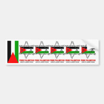 PALESTINA: O AUTOCOLANTE NO VIDRO TRASEIRO O MAIOR ADESIVOS